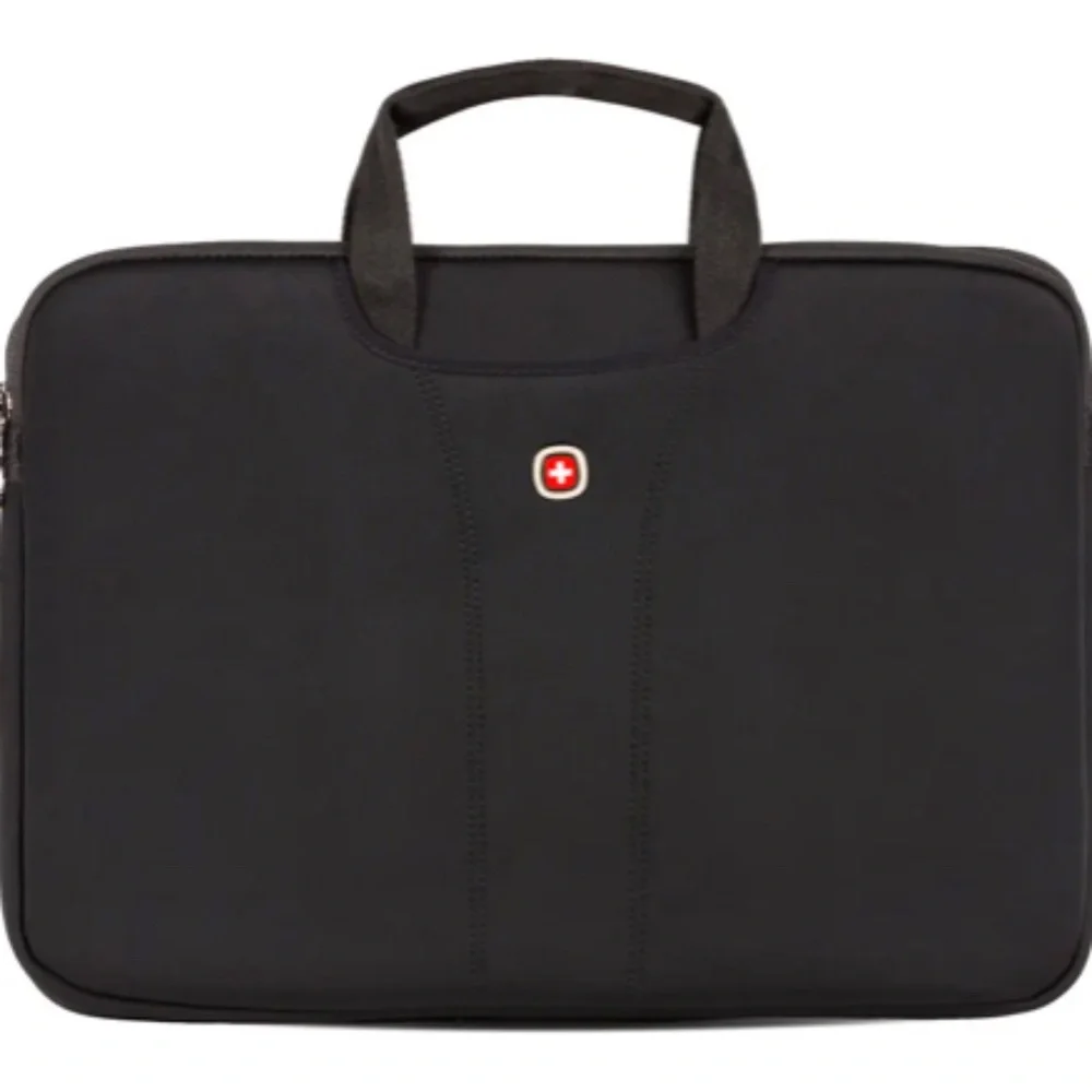 Wenger Swiss Gear Laptop Bag SlimCase black cushy without strap